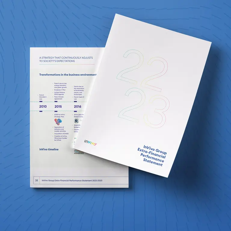 Coverage of the InVivo Group's DPEF 2022-2023 in English